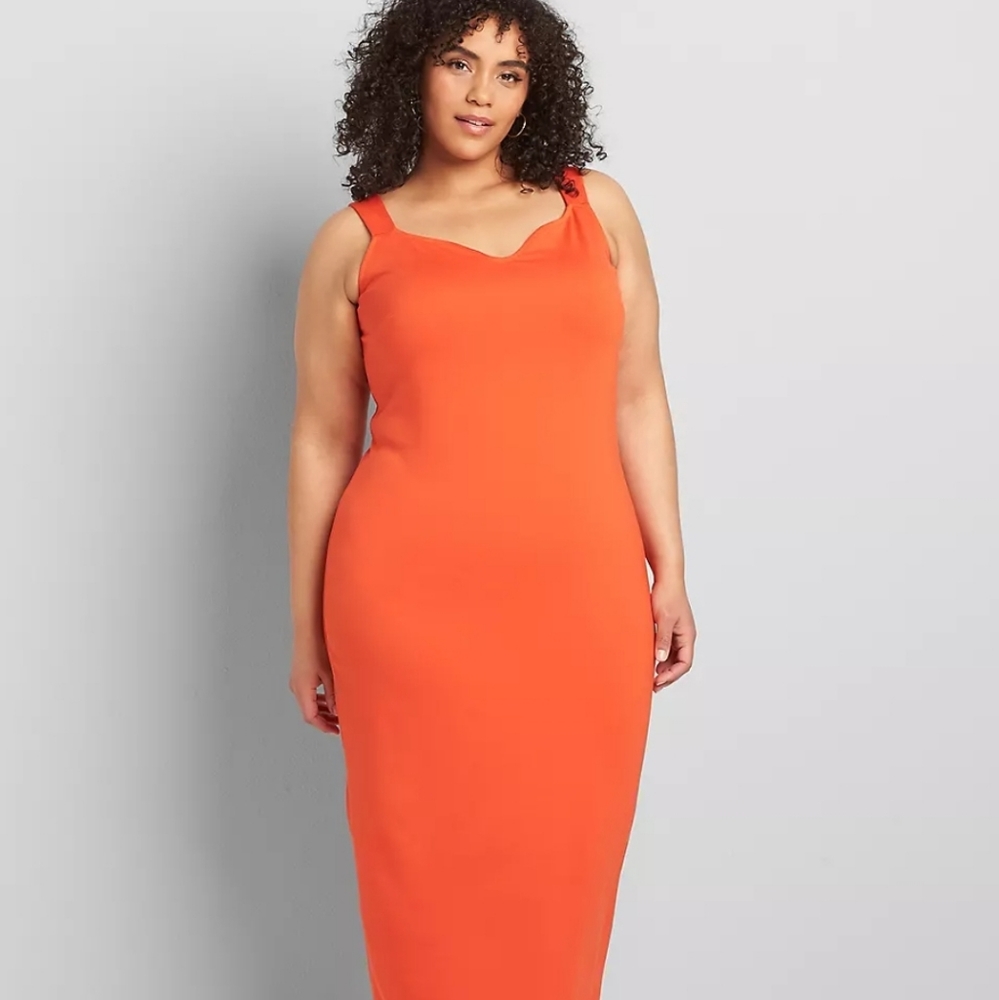 Lane Bryant Ponte Sheath Dress 22/24